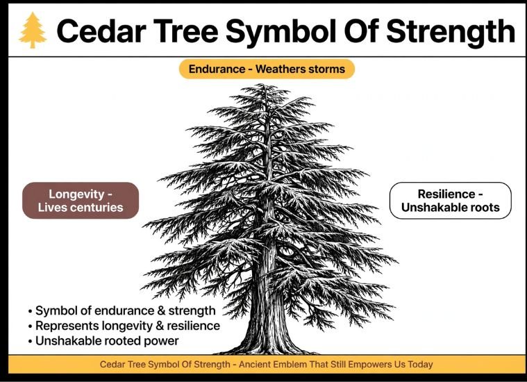 Cedar Tree Symbol Of Strength