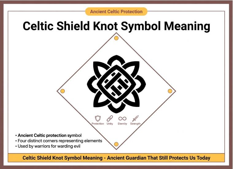 Celtic Shield Knot Symbol Meaning 