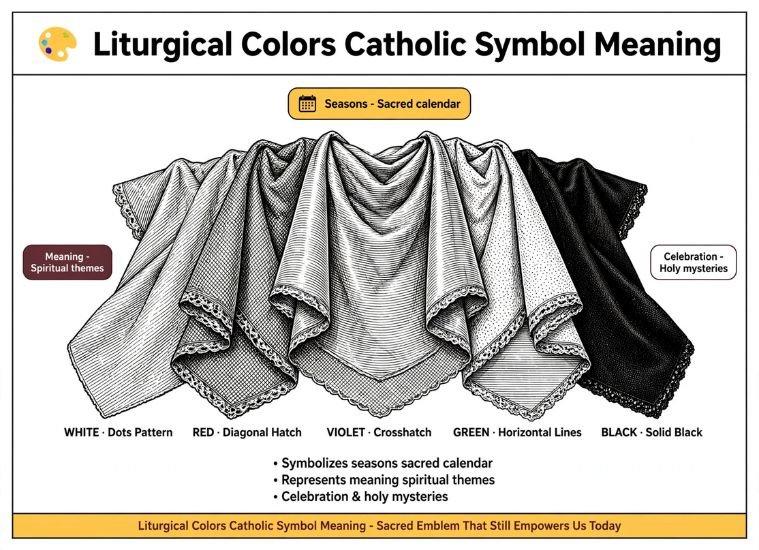 Liturgical Colors Catholic Symbol Meaning
