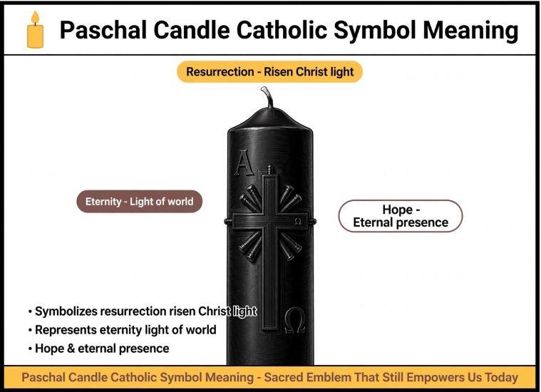 Paschal Candle Catholic Symbol Meaning