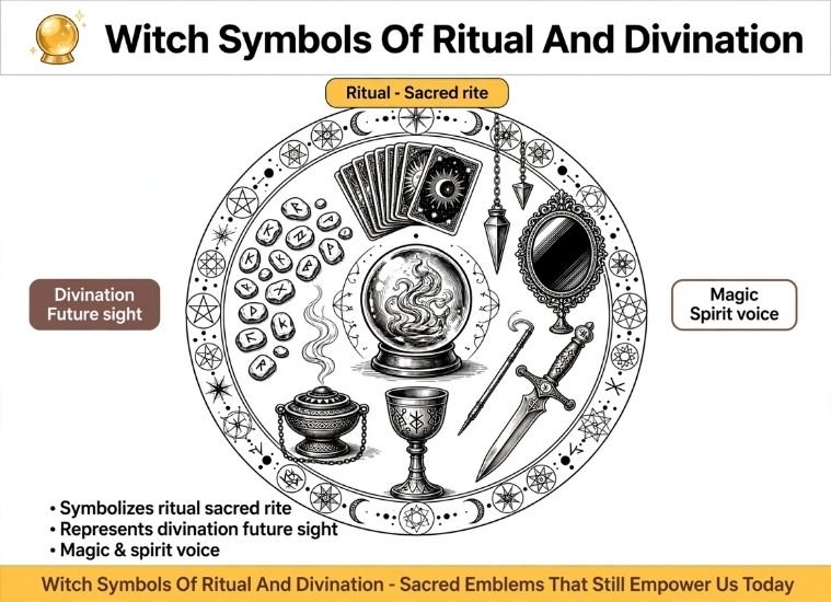Witch Symbols Of Ritual And Divination