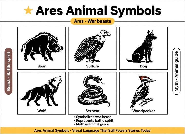 Ares Animal Symbols