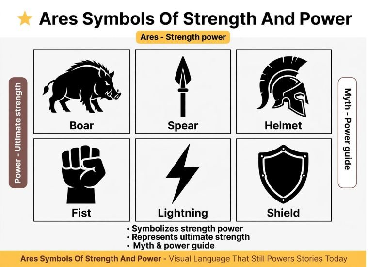 Ares Symbols Of Strength And Power