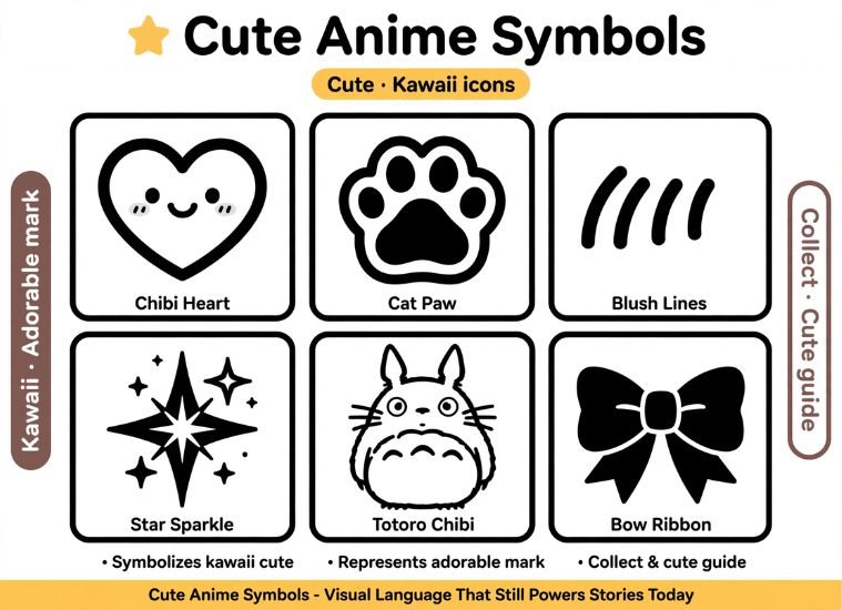 Cute Anime Symbols