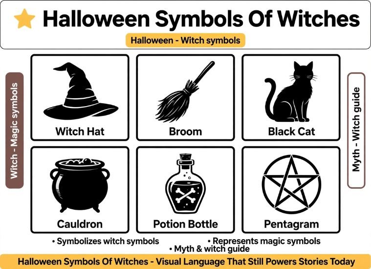 Halloween Symbols Of Witches
