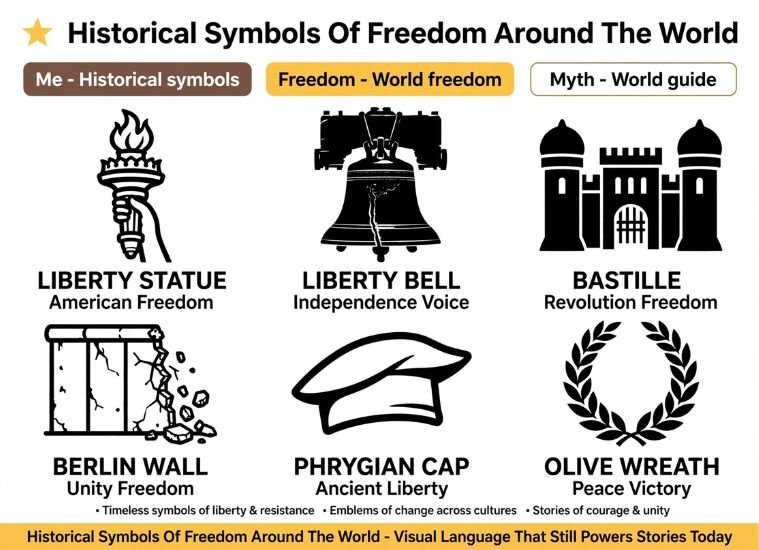 Historical Symbols Of Freedom Around The World
