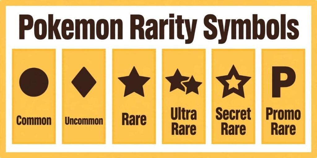 Pokémon Rarity Symbols