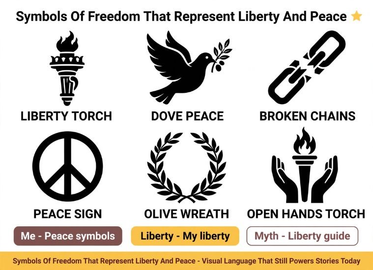 Symbols Of Freedom That Represent Liberty And Peace