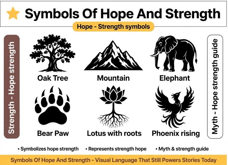 Symbols Of Hope And Strength