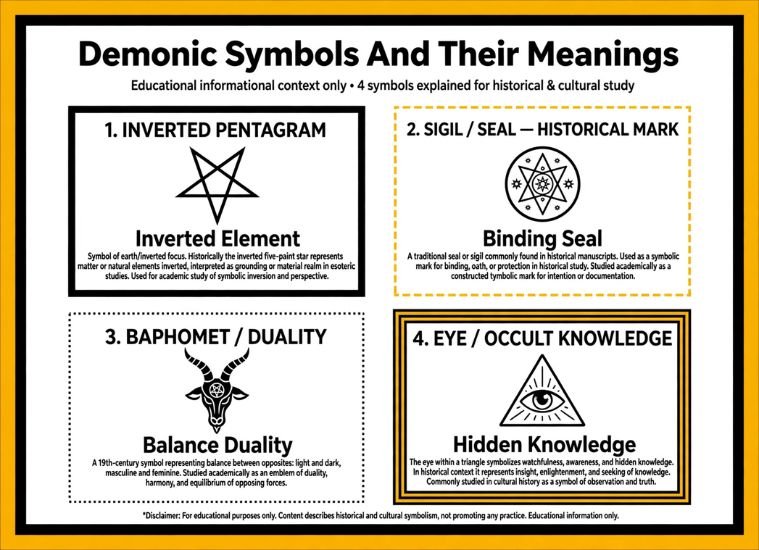 Demonic Symbols And Their Meanings
