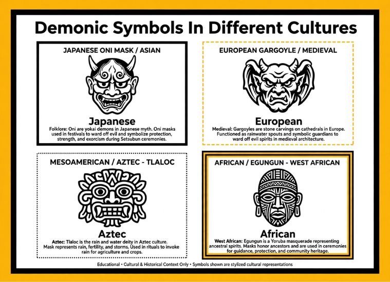 Demonic Symbols In Different Cultures