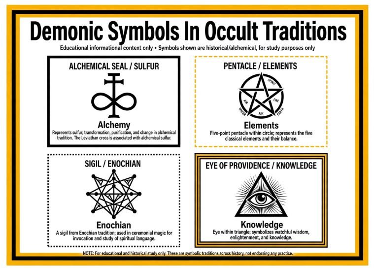 Demonic Symbols In Occult Traditions