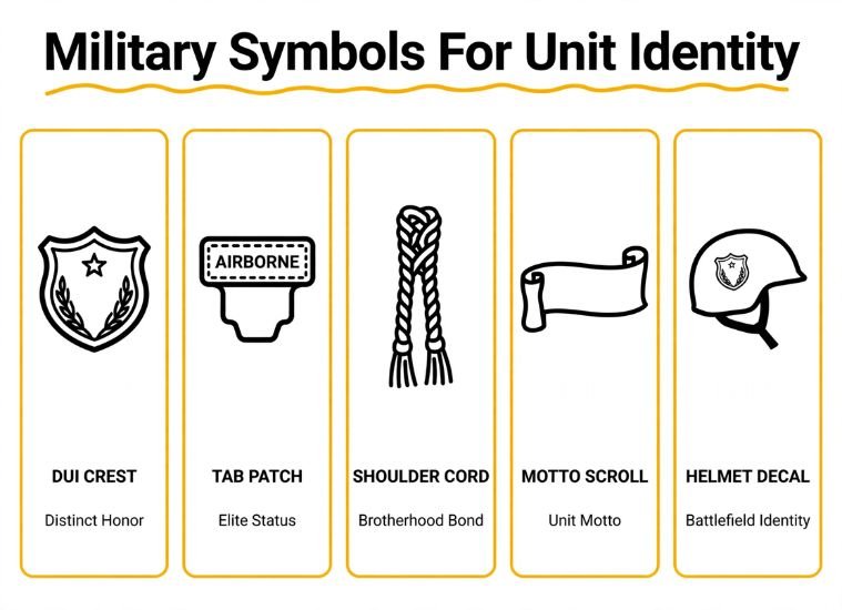 Military Symbols For Unit Identity